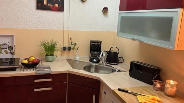 Ferienwohnung-Schluecke Bad Frankenhausen Bagian luar foto
